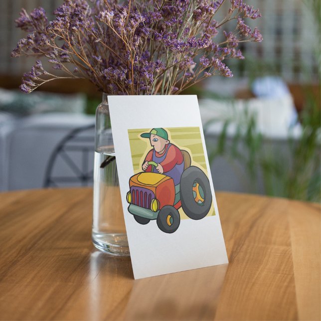 Invitation Tracteur routier agricole (Créateur téléchargé)