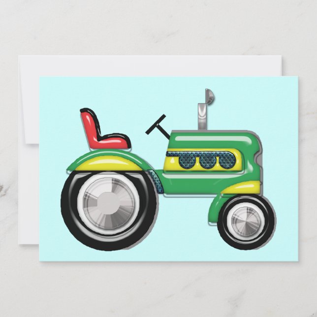 Invitation Tracteur Teriffel (Devant)