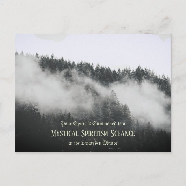 invitation traditionnelle Halloween (Devant)