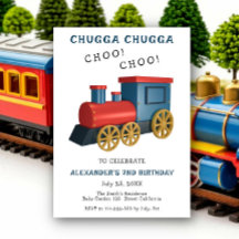 Train d'anniversaire Chugga Choo