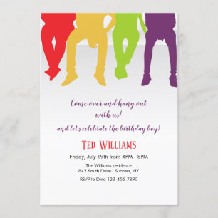 Invitation Traînons l'invitation