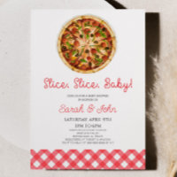 Trancher, Trancher, Bébé ! Baby shower à la pizza