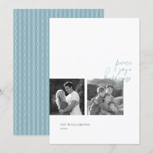 Invitation Tranquillité moderne minimaliste Joie + Joyeux Vac