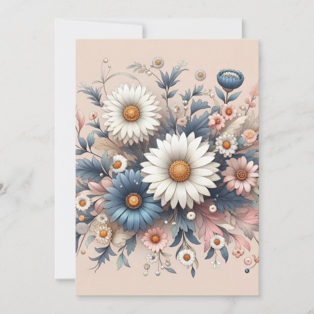 Invitation Transformez votre espace avec une élégante florale (Devant)