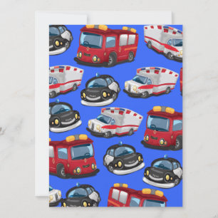 Invitation Transport des services de police, d'ambulance et d