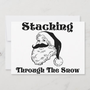 Invitation Traverser La Père Noël De La Neige