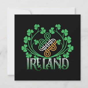 INVITATION TRÈFLE D'IRLANDE