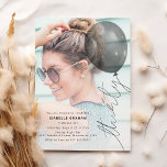 Invitation Trente Balloirs | Photo fête du 30e anniversaire<br><div class="desc">Venez vivre le 30e chapitre de votre vie avec nos invitations à l'anniversaire de ballon à la mode et uniques. Avec une typographie chic et une ficelle de ballon "trente" sur un arrière - plan photo, nos invitations sont sûrs de donner le ton pour une fête d'anniversaire qui restera dans...</div>