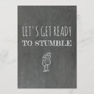 Invitation Très drôle de servante d'accueil / La servante d'h