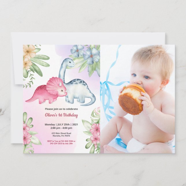 Invitation Très drôle | Enfants Photo Anniversaire (Devant)