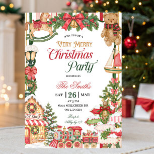 Invitation Très Joyeux Noël Fête de Noël