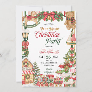 Invitation Très Joyeux Noël Fête de Noël