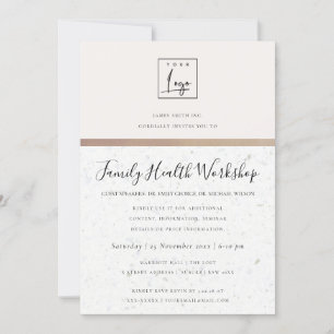 INVITATION TRIANGLE ROSE GOLD PARTIES SCINTILLANT SÉMINAIRE A