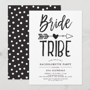 Invitation Tribe de mariée   Bachelorette