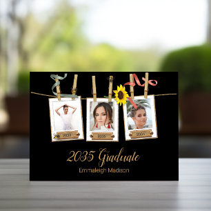 Invitation Triple Photo Collage