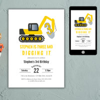 Trois & Digging it Construction 3e Anniversaire