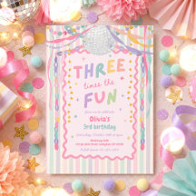 Trois fois plus de plaisir Anniversaire fantaisist
