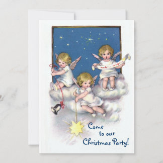 Invitation Trois petits anges