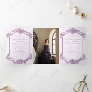 INVITATION TROIS VOLETS 
