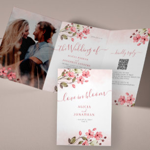 INVITATION TROIS VOLETS
