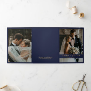 INVITATION TROIS VOLETS