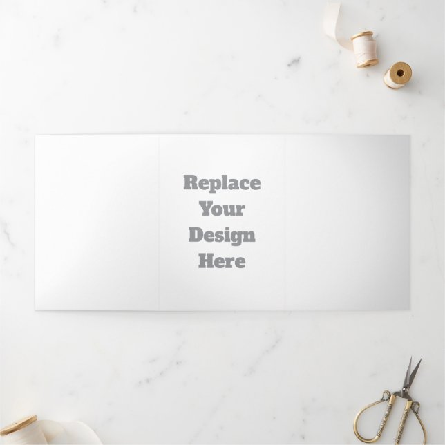 Invitation Trois Volets  Custom Wedding Gift – Create Your Own Personalize (Extérieur)