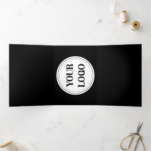 Invitation Trois Volets Élégant, contemporain, poli et personnalisable.