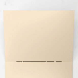 Invitation Trois Volets Élégant, raffiné, élancé et minimaliste