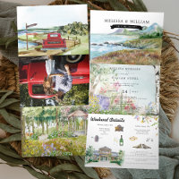 Gazebo rustique côtier | Mariage illustré