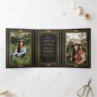 Graduation photo Art Déco moderne