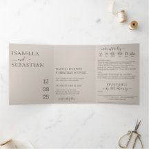 Mariage Beige Doux Ensemble tout-en-un, répondez s