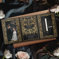 Mariage d'épée médiévale noire