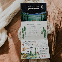 Station de camping Lakeside | Mariage illustré
