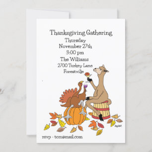 Invitation Trôner la Saison