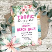 Tropic Hot Bachelorette Party itinéraire