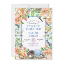 Tropical Sandy Beach Rose Seashell Pearl Mariage