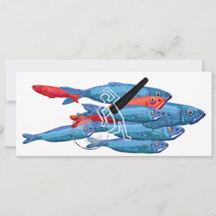 Invitation Trouver la partie mystère de crime des harengs rou