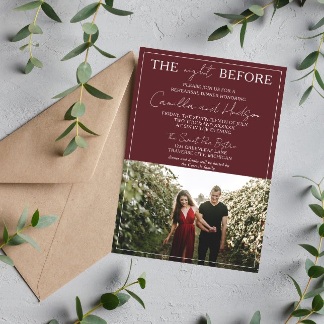 Invitation True Simplicity 4 | Dîner de répétition Deep Burgu (Créateur téléchargé)
