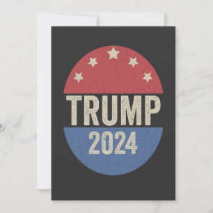 Invitation Trump 2024 Vote à nouveau Drôle Élection Trump Enc