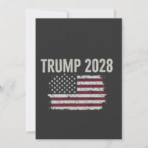 Invitation Trump 2028 Président des élections américaines du