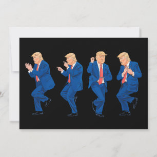 Invitation Trump 45 47 Danser Danser Danser Président des Éta