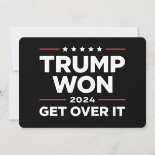 Invitation Trump a Gagné Faites Avec 2024