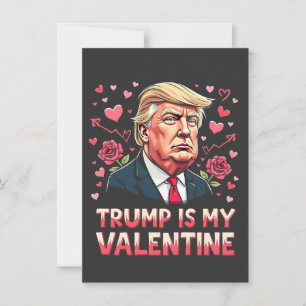 Invitation Trump est mon Valentin Maga jour d'inauguration 20