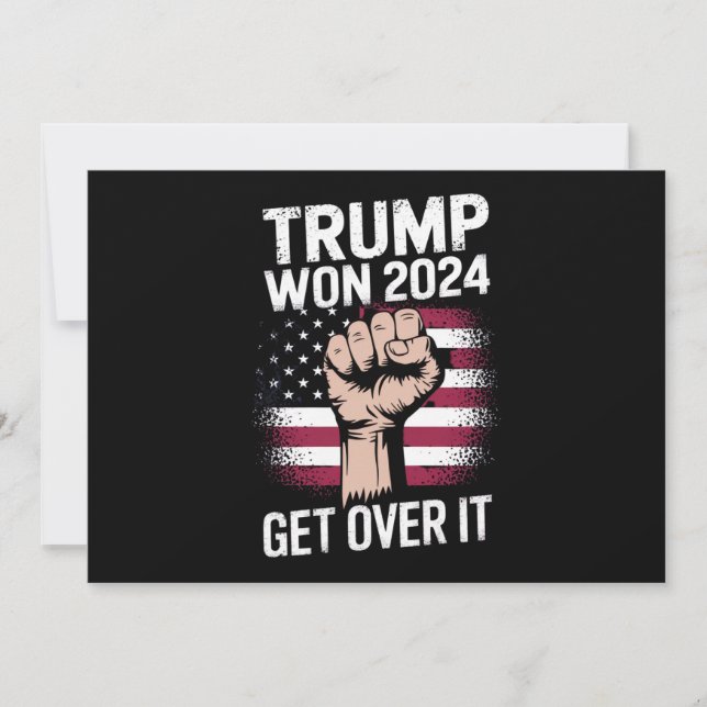 Invitation Trump Won Wons Inauguration 47 Président des États (Devant)