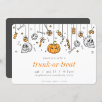 Trunk or Treat Modern Chic Halloween Party