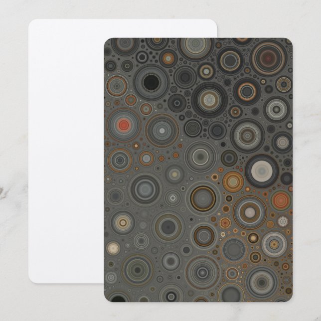 Invitation Tudor Période Portrait Twirl (Devant / Derrière)