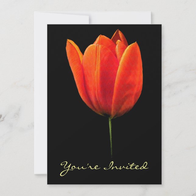 Invitation Tulip (Devant)
