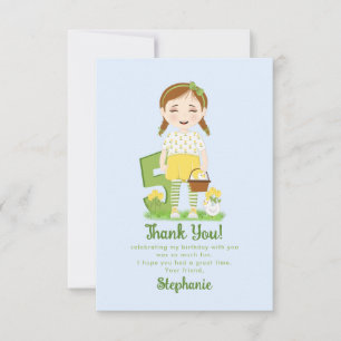 Invitation Tulip Anniversaire Merci