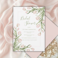 Tulipes roses Élégant Shower de Mariage Floral 