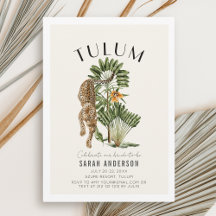 Tulum Leopard Bachelorette Week-end Itinéraire